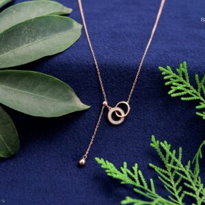 Garnet Sunset Necklace